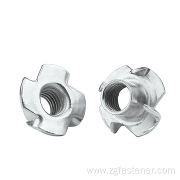 High quality stainless steel Tee Nuts with Pronge